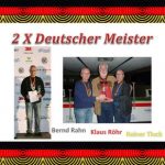 2mal Deutscher Meistertitel