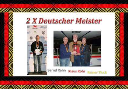 2mal Deutscher Meistertitel